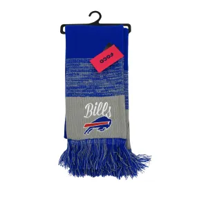 Women's Buffalo Bills Gray & Blue Knit Scarf